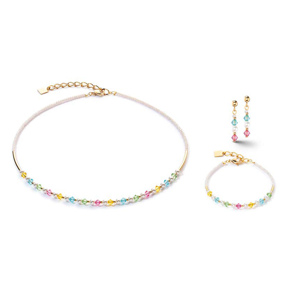Coeur De Lion princess pearls bracelet mulitcolour