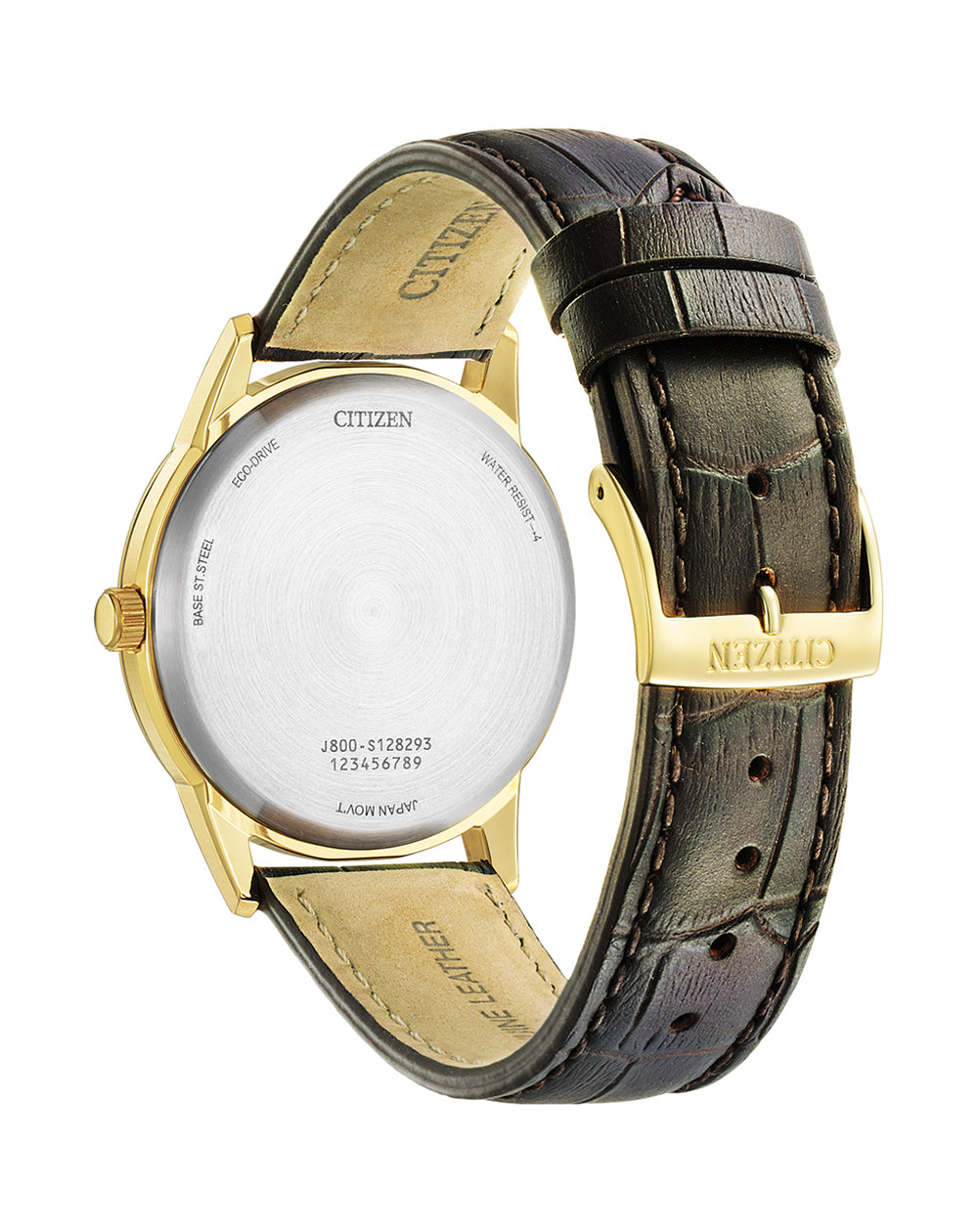 Citizen Gents Eco-Drive watch leather