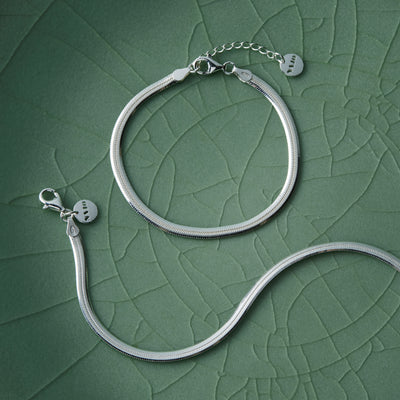 Celestine Fine Sterling Silver Bracelet