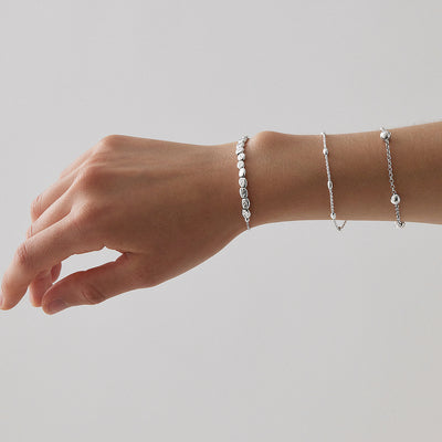 Cassiopeia Sterling Silver Bracelet