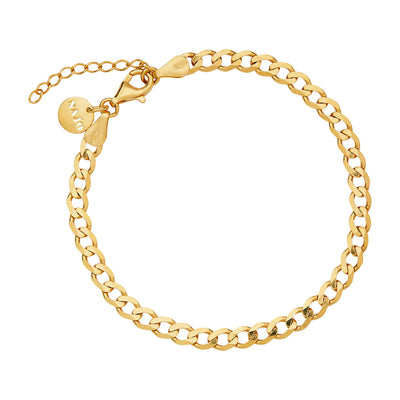 Marchioness gold plated petite bracelet
