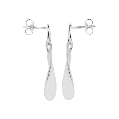 Silva Leaf Sterling Silver Fitted drops