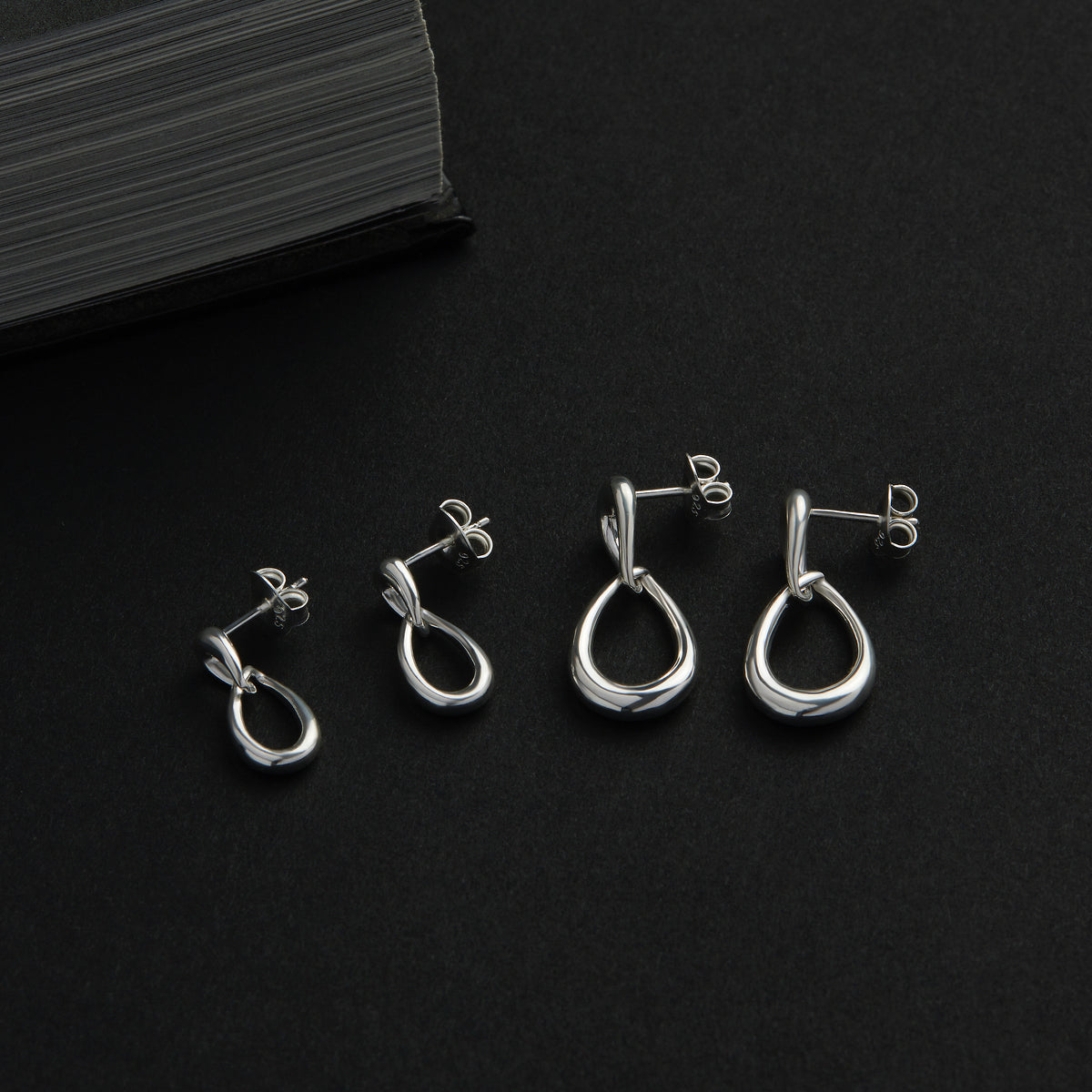 Vivante Silver Petite Earrings