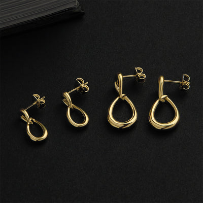 Vivante Yellow Gold Plated Petite Earrings