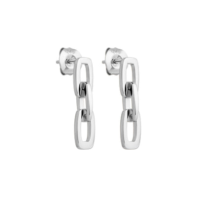 Marchioness Silver Chain Earrings