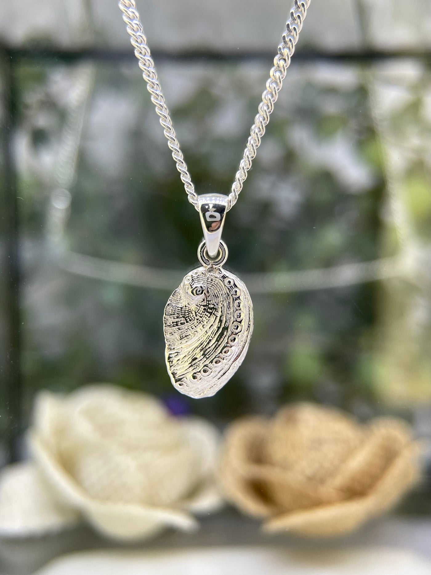 Sterling Silver Abalone Pendant