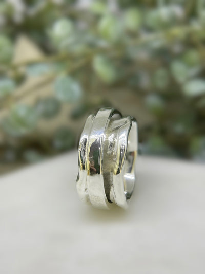 Sterling Silver Spinner Ring