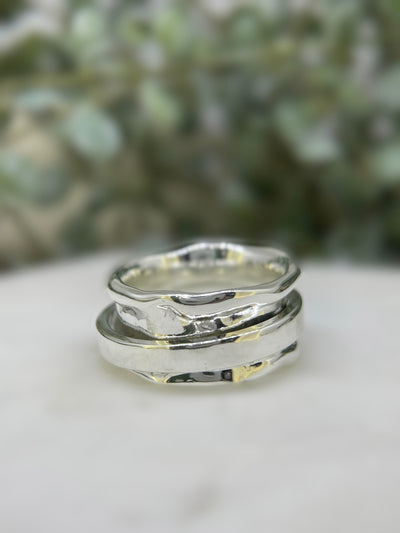 Sterling Silver Spinner Ring