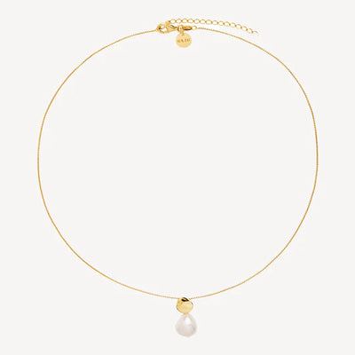 Renaissance Gold plated Pearl Necklace