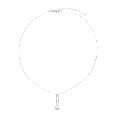 The Enchantress Sterling silver pearl necklace