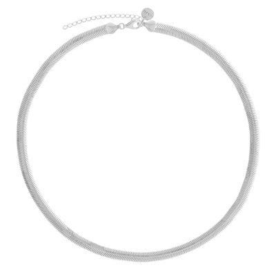 Celestine Luxe Sterling Silver Necklace