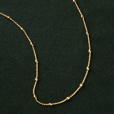 Cassiopeia Yellow Gold Necklace