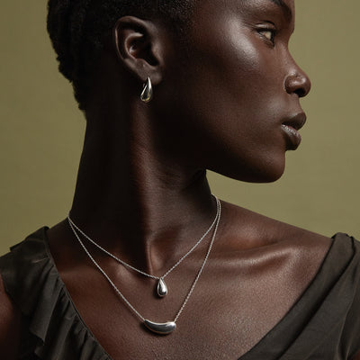 Eau Silver Necklace