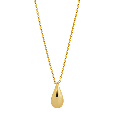 Eau Yellow Gold Plated Necklace
