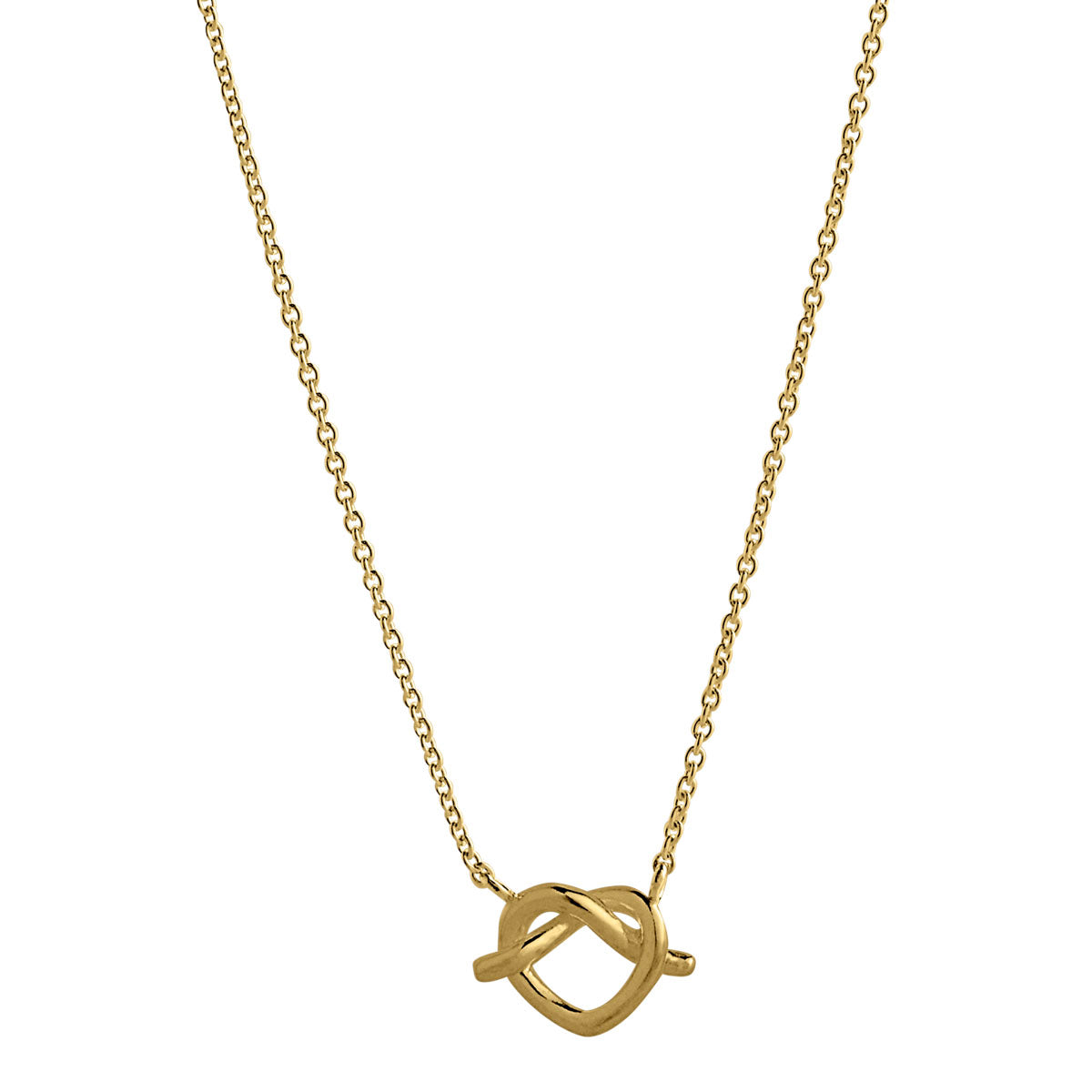Eternal Yellow Gold Plated Necklace