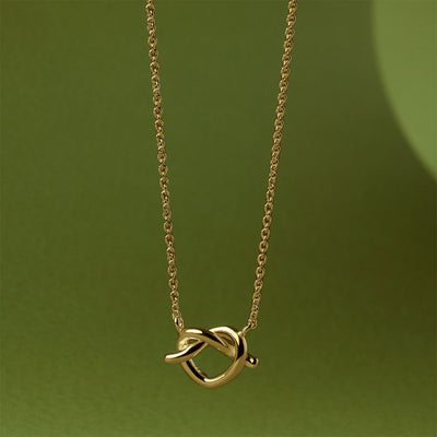 Eternal Yellow Gold Plated Necklace