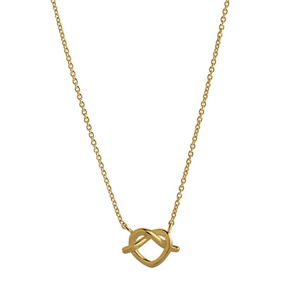 Eternal Yellow Gold Plated Necklace