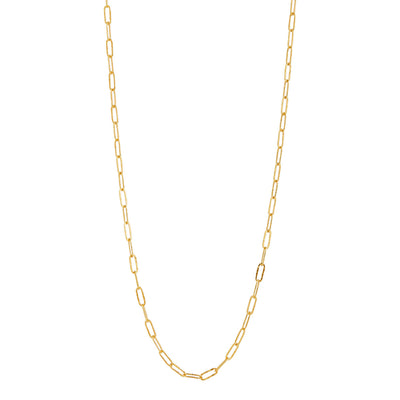 Riviere Yellow Gold Plated Necklace