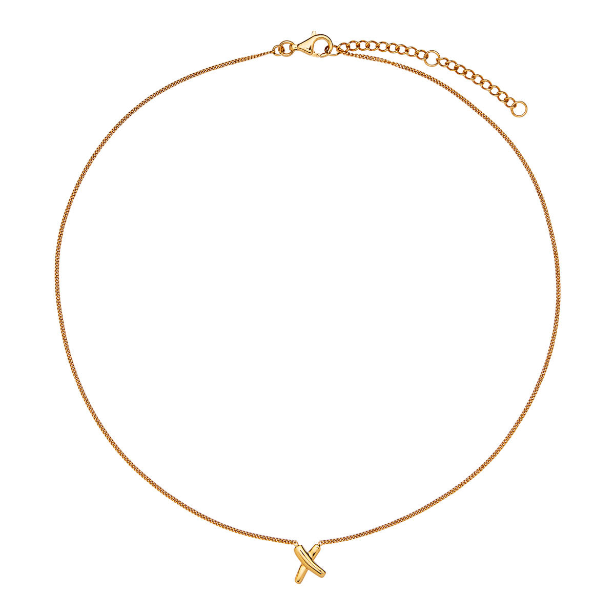 Eau Yellow Gold Plated Necklace