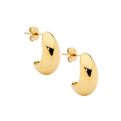 Stainless Steel studs with gold Plating