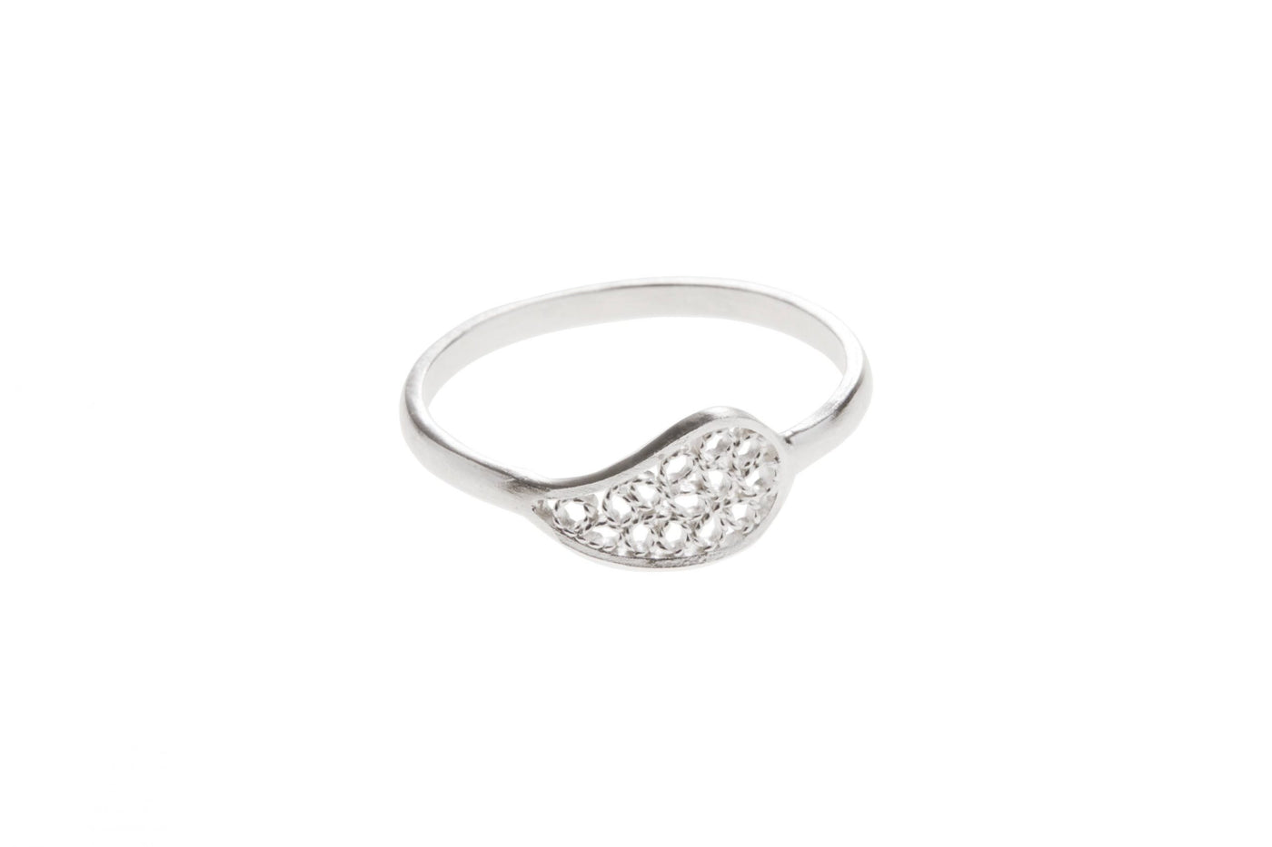 Gaviota Melón Silver Ring