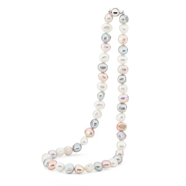 Cloudy Skies Pearl Necklace