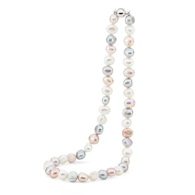 Cloudy Skies Pearl Necklace