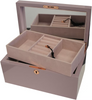 Lilac Medium Wooden Jewellery Box