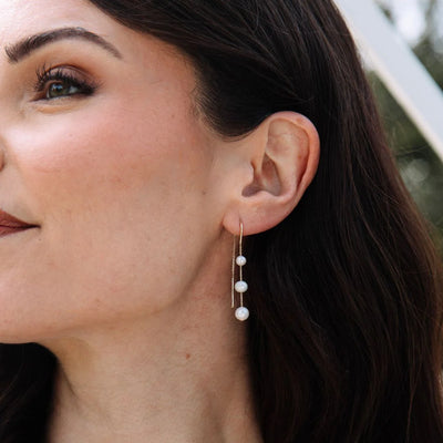 Ethereal Pearl earrings